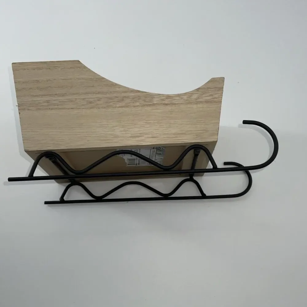 Target Wood Holiday Decorative Sleigh